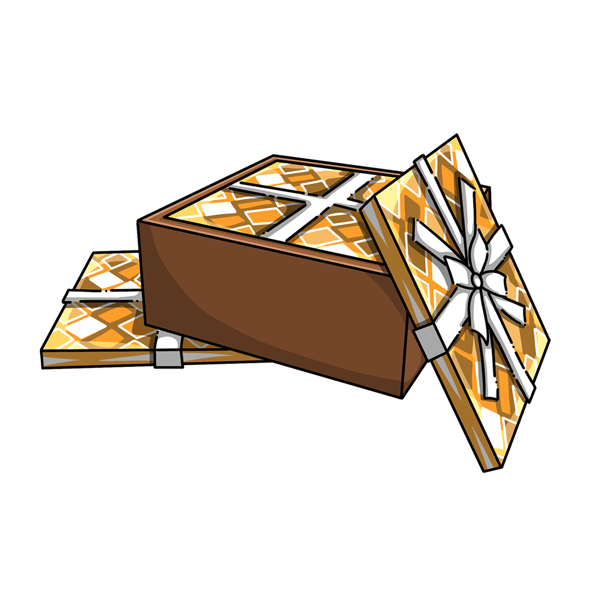 Box of Gold Wrapping Paper