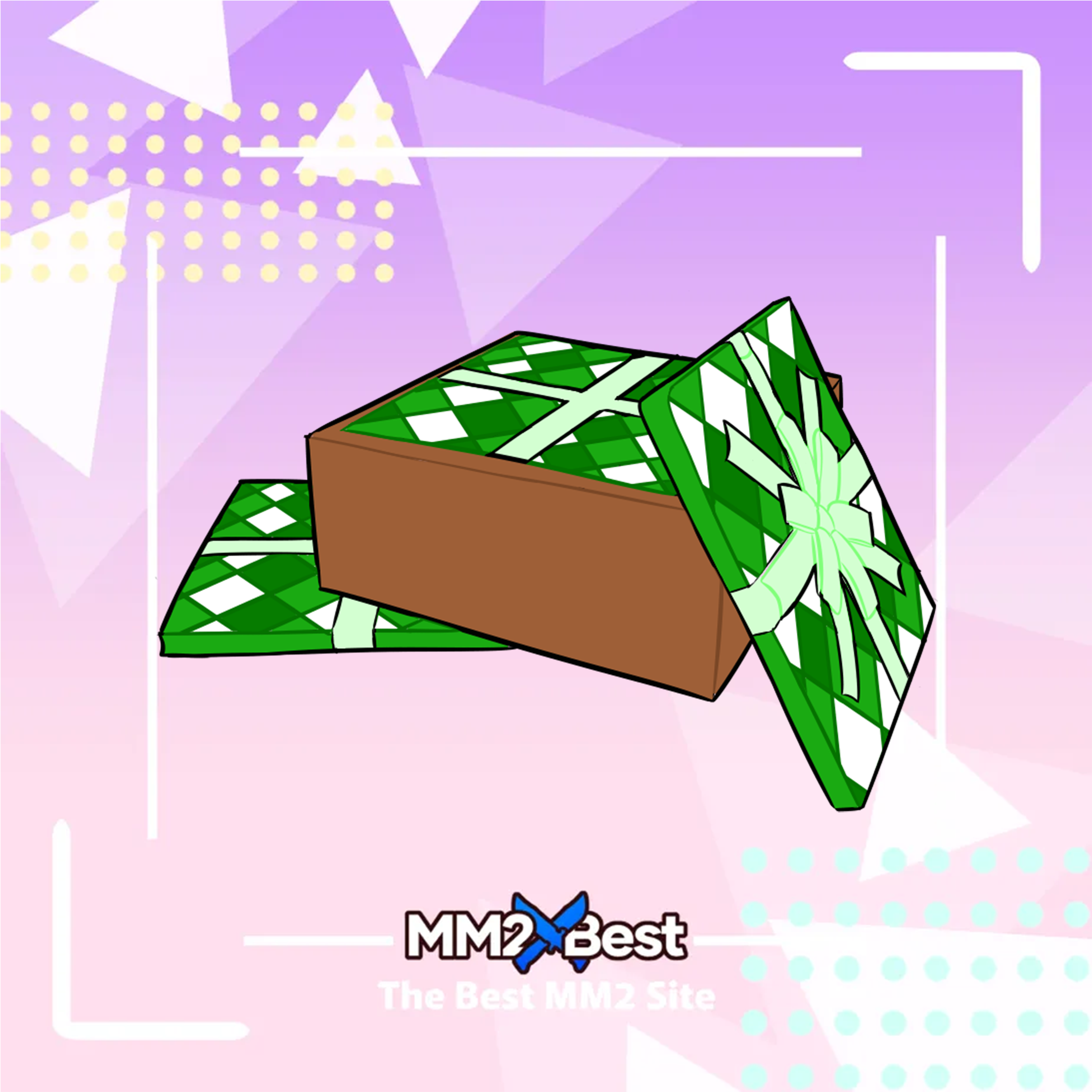 Box of Green Wrapping Paper