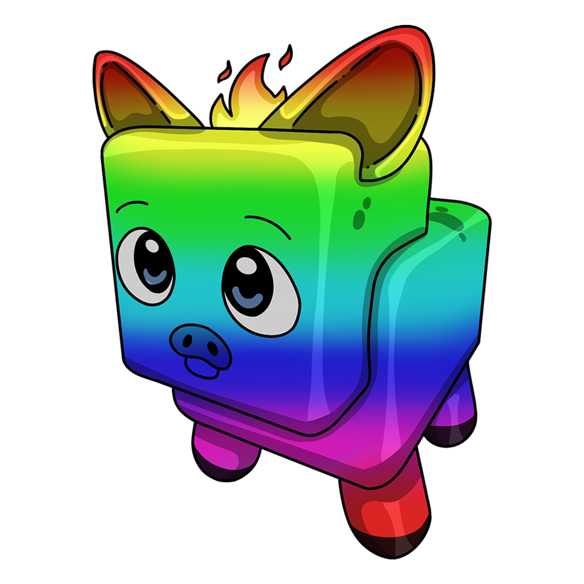 Chroma Fire Pig