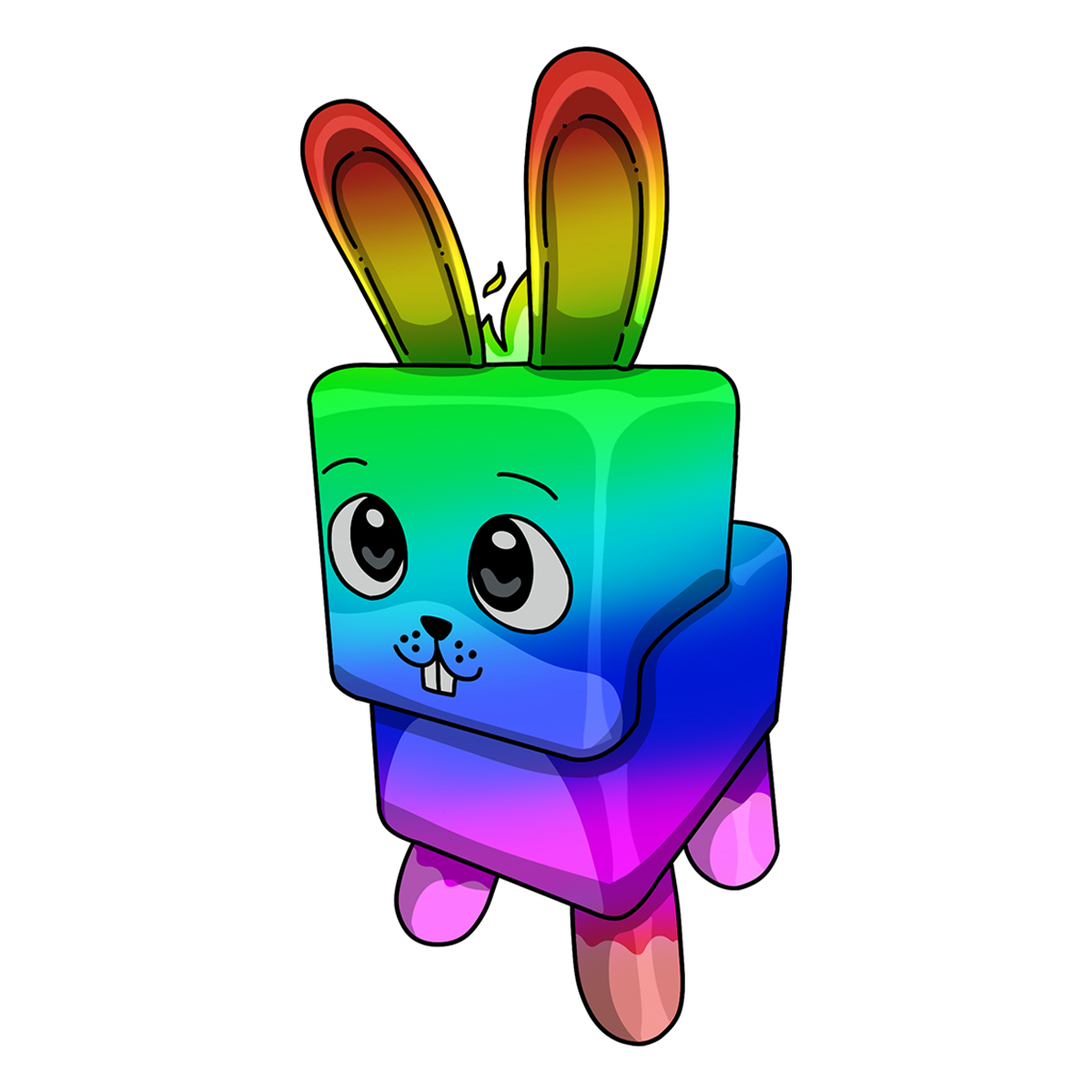 Chroma Fire Bunny