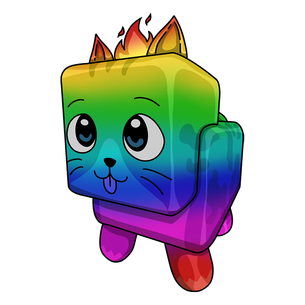 Chroma Fire Cat