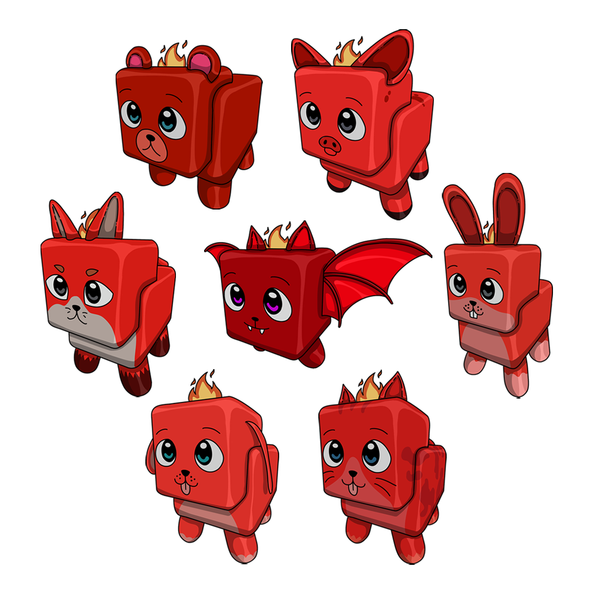 Flaming Pets Bundle