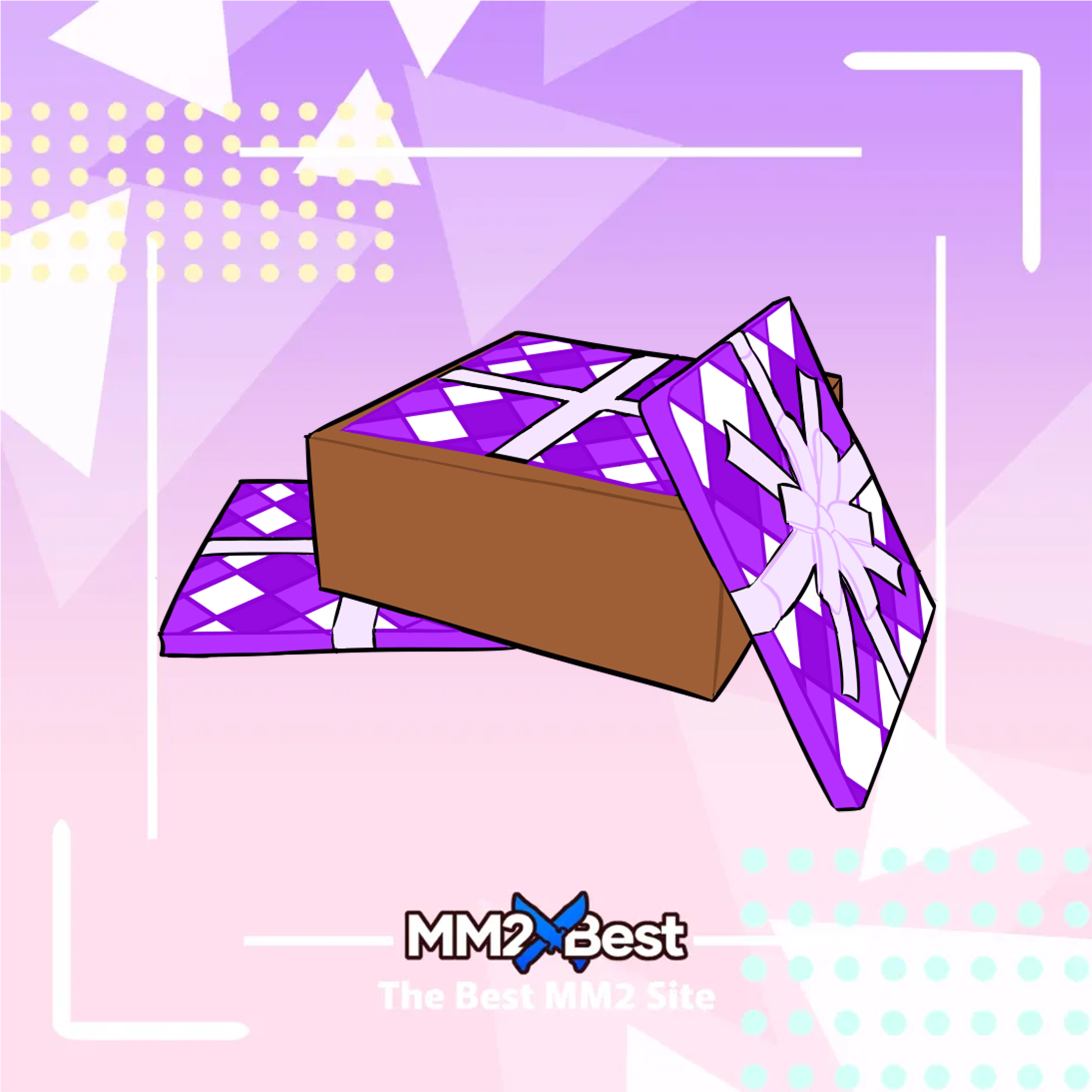 Box of Purple Wrapping Paper