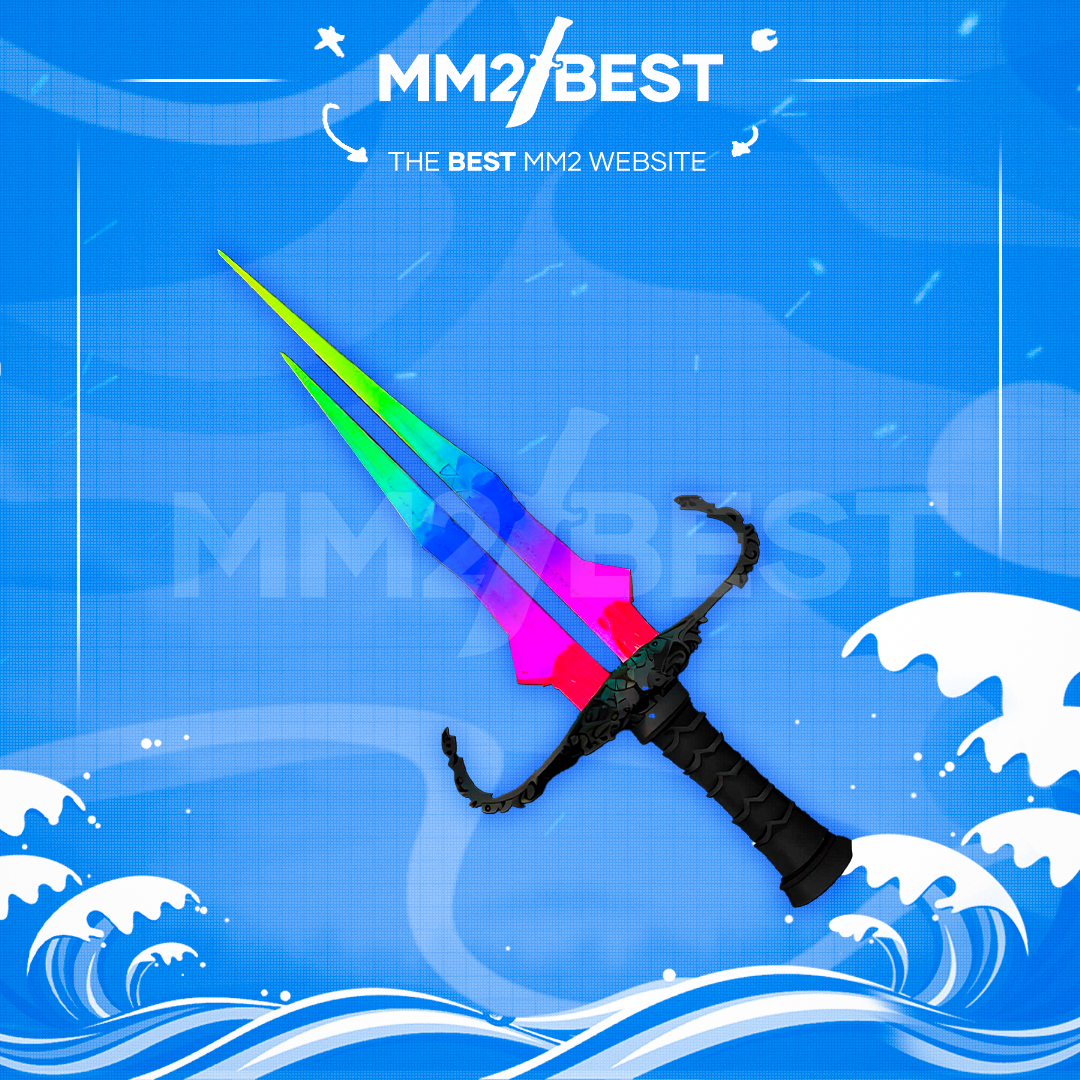 Chroma Deathshard - Arme Virtuelle Murder Mystery 2 (MM2) Sur ROBLOX - Livraison 24h